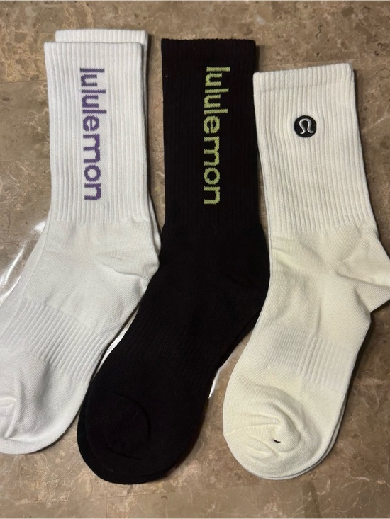 lululemon athletica Other - New Women’s Lululemon Athletica Socks
3 pairs Size Medium
Socks stretch